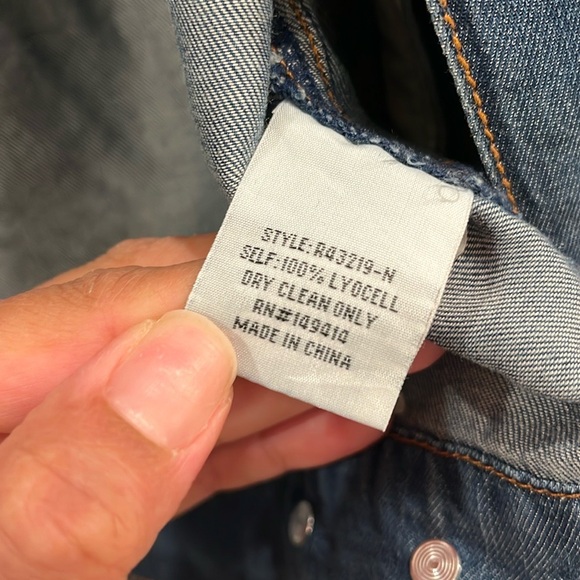 Johnny Was LOVE Rhinestone Jewel Jean Jacket - Picture 11 of 14